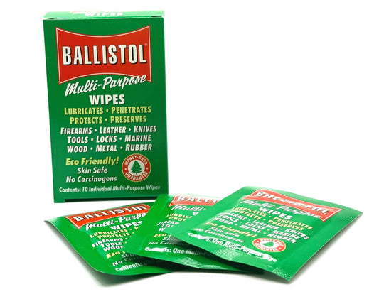 Ballistol Wipes - 10pk
